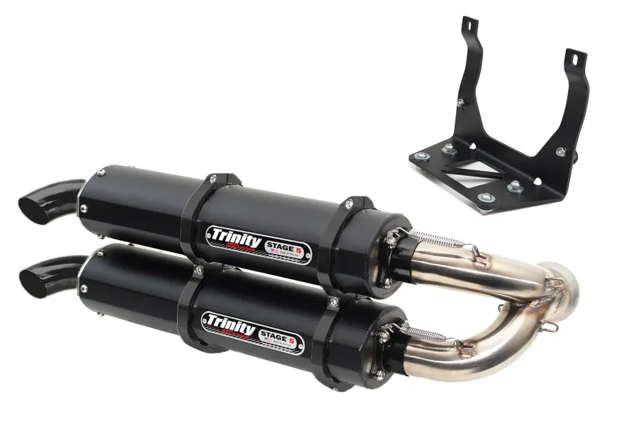 Trinity Stage 5 Slip-On Exhaust - Can-Am X3 (2017-up)