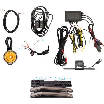 Ravek Apex Turn Signal Kit - Polaris Ranger 1000 (25'-up)