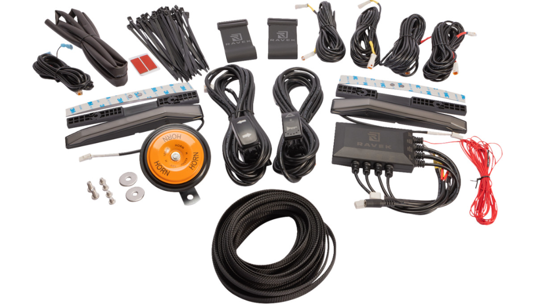 Ravek Apex Turn Signal Kit - Polaris RZR XP 1000 (24'-Up)