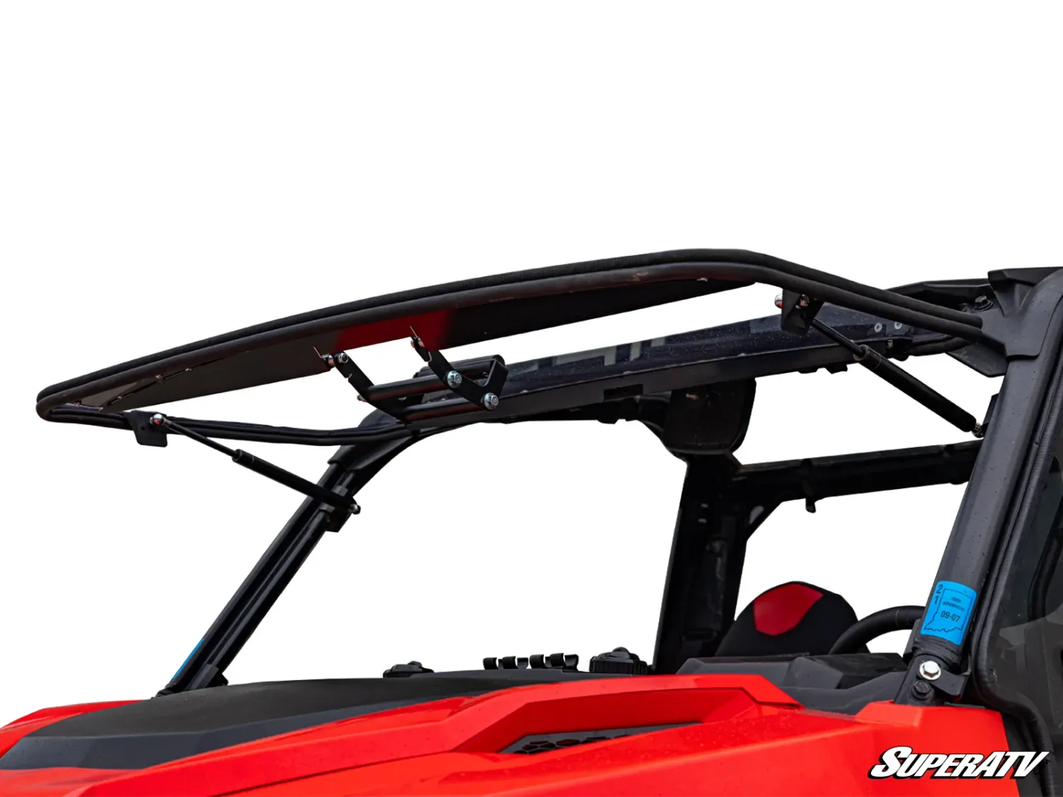 SuperATV Scratch Resistant Flip Windshield