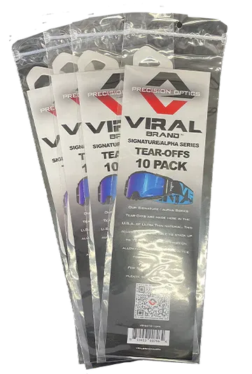 Viral Brand Alpha/Signature Series Goggle Tear-Offs