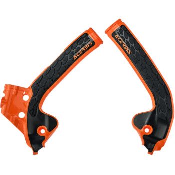 Acerbis X-Grip Frame Guards - KTM SX85 (18-24') - Orange