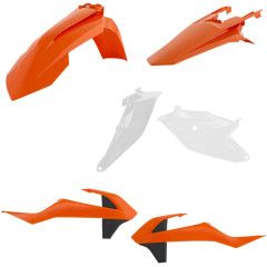 Acerbis Standard Replacement Body Kit - KTM 85SX (18-24') - OEM Orange/Black/White