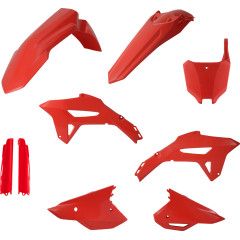 Acerbis Full Plastic Kit Honda CRF250R 22-23' / CRF450R 21-23', Color: Red