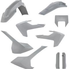 Acerbis Full Plastic Kit Husqvarna FE/TE150-501/i 17-19', Color: Grey