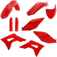 Acerbis Full Plastic Kit Honda CRF250R 18' / CRF450R 17-18', Color: Red