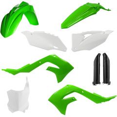 Acerbis Full Plastic Kit Kawasaki KX250F/FX 21-23', Color: Factory