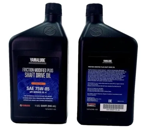 Yamalube Friction Modified Shaft Drive Gear Oil (Qt)