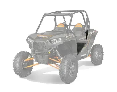 Polaris Lower Half Door Inserts - RZR - 2879509