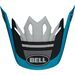 Bell Moto-9 Visor - Prophecy Blue