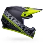 Bell MX-9 MIPS Helmet - Offset Matte Black/Hi-Viz Yellow - XLarge