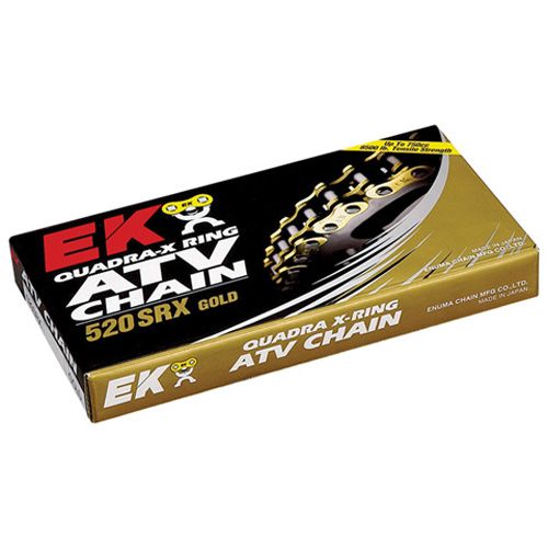 EK Chains Quadra X-Ring 520 Chain - Gold