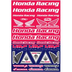 Factory Effex OEM Sticker Sheets, Style: Honda Racing