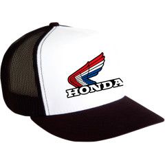 Factory Effex Honda Vintage Snapback Hat - White/Black