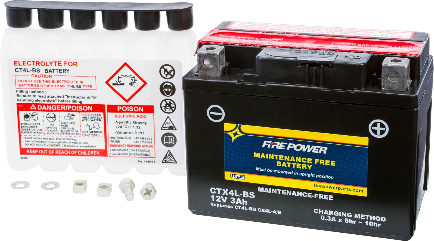 Fire Power Battery CTX4L-BS