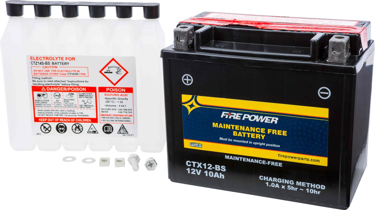 Fire Power Battery CTX12-BS