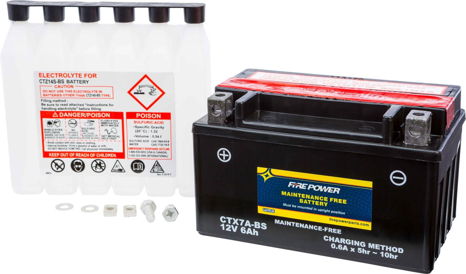 Fire Power Battery CTX7A-BS