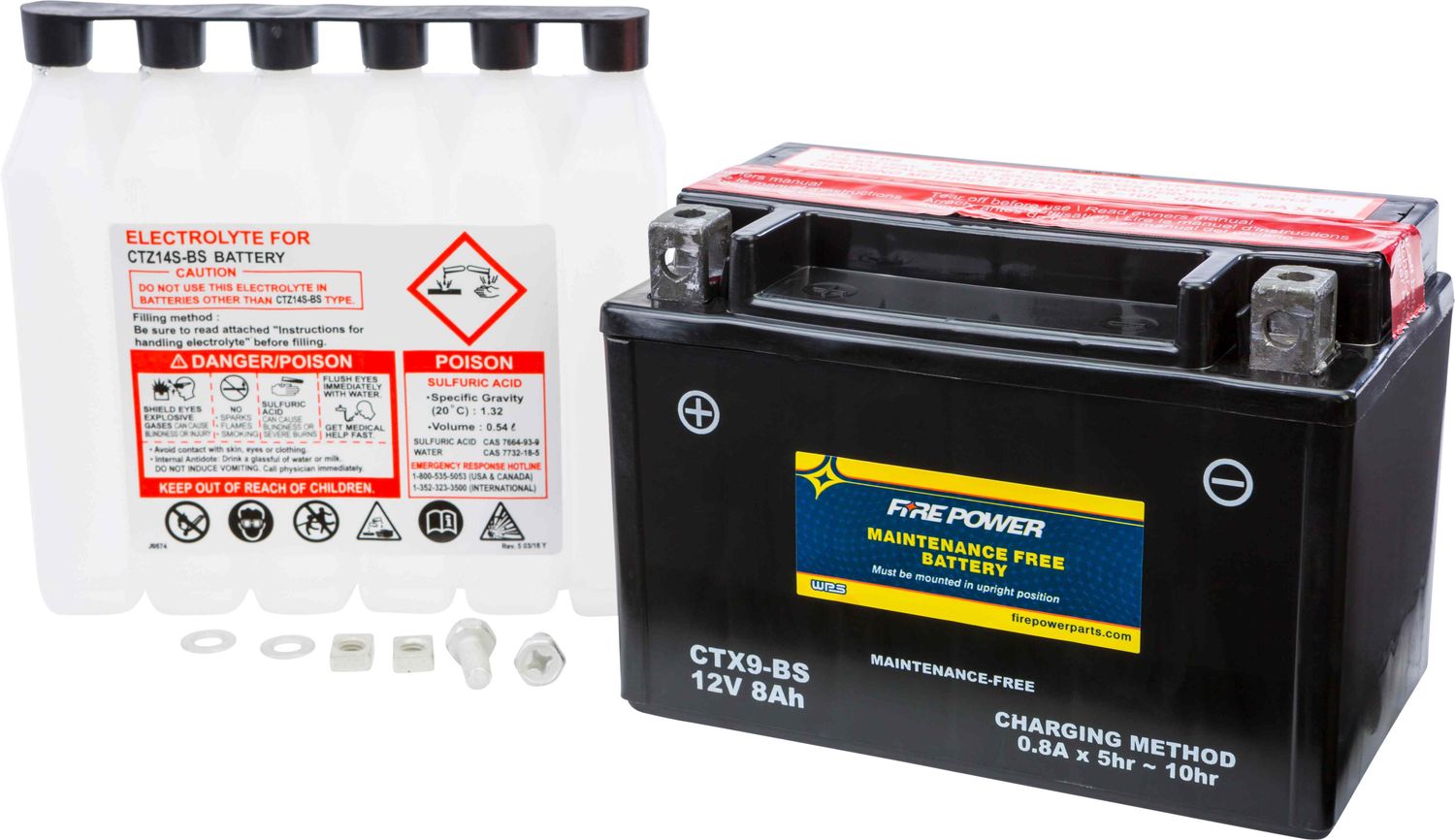 Fire Power Battery CTX9-BS