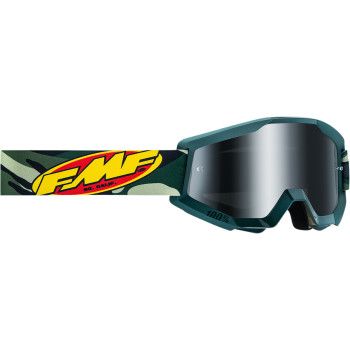 FMF Powercore Goggles, Color: Assault Camo - Silver Mirror Lens