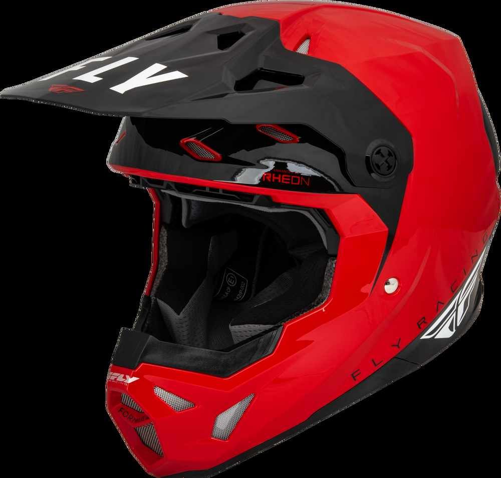 Fly Racing Formula CP Slant Helmet - Red/Black/White - 2XL