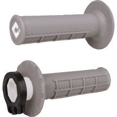 ODI Half Waffle V2 MX Grips, Color: Grey (Soft)
