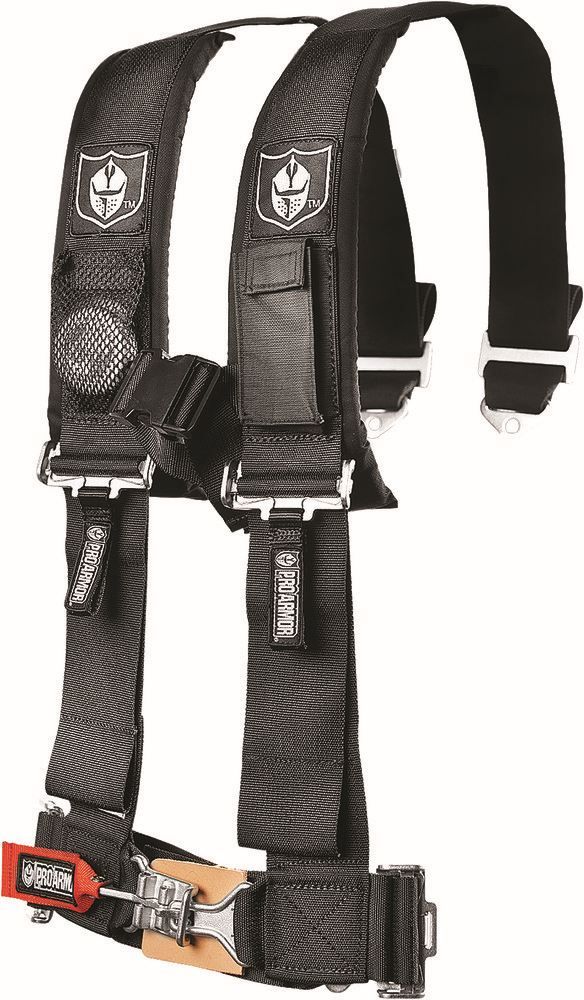 Pro Armor 4 Point Harness - 3" (Black)
