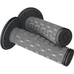 Scott Mellow MX Grips, Color: Gray/Black