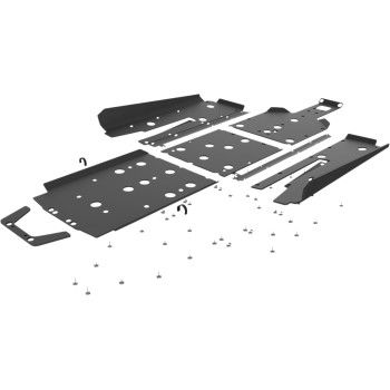 Seizmik UHMW Skid Plate Kits with Built in Tree Kickers/Rock Sliders