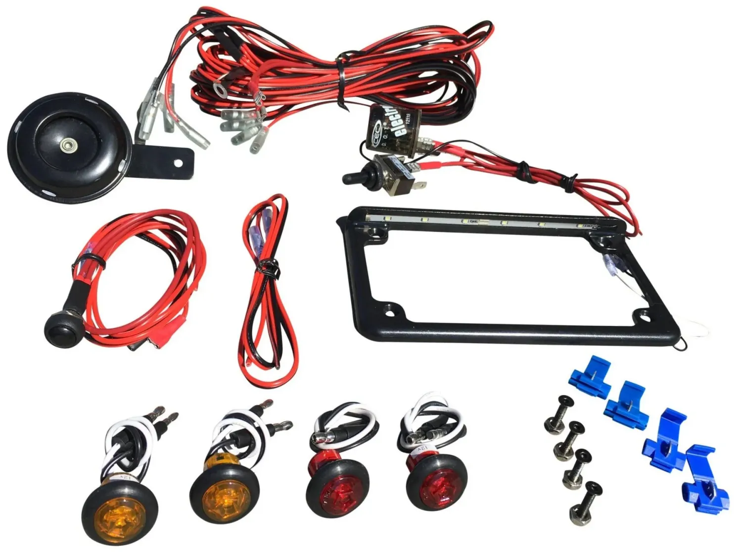 WD Electronics Universal Turn Signal Kit w/ Single LEDs
