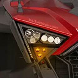 WD Electronics 6 LED Light Street Legal Kit - Polaris RZR Pro XP / Pro R / Turbo R