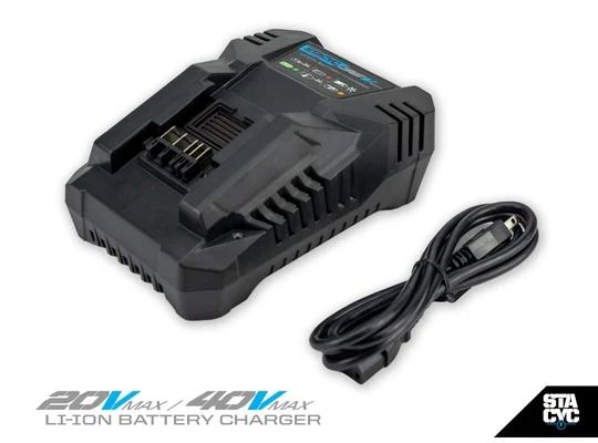 Stacyc 36V Fast Battery Charger - 3AH/6AH (Works On All Battery Sizes) - 420032