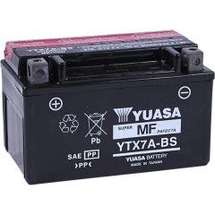 YUASA Battery YTX7A-BS Maintenance Free