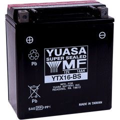 YUASA Battery YTX16-BS Maintenance Free