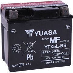 YUASA Battery YTX5L-BS Maintenance Free