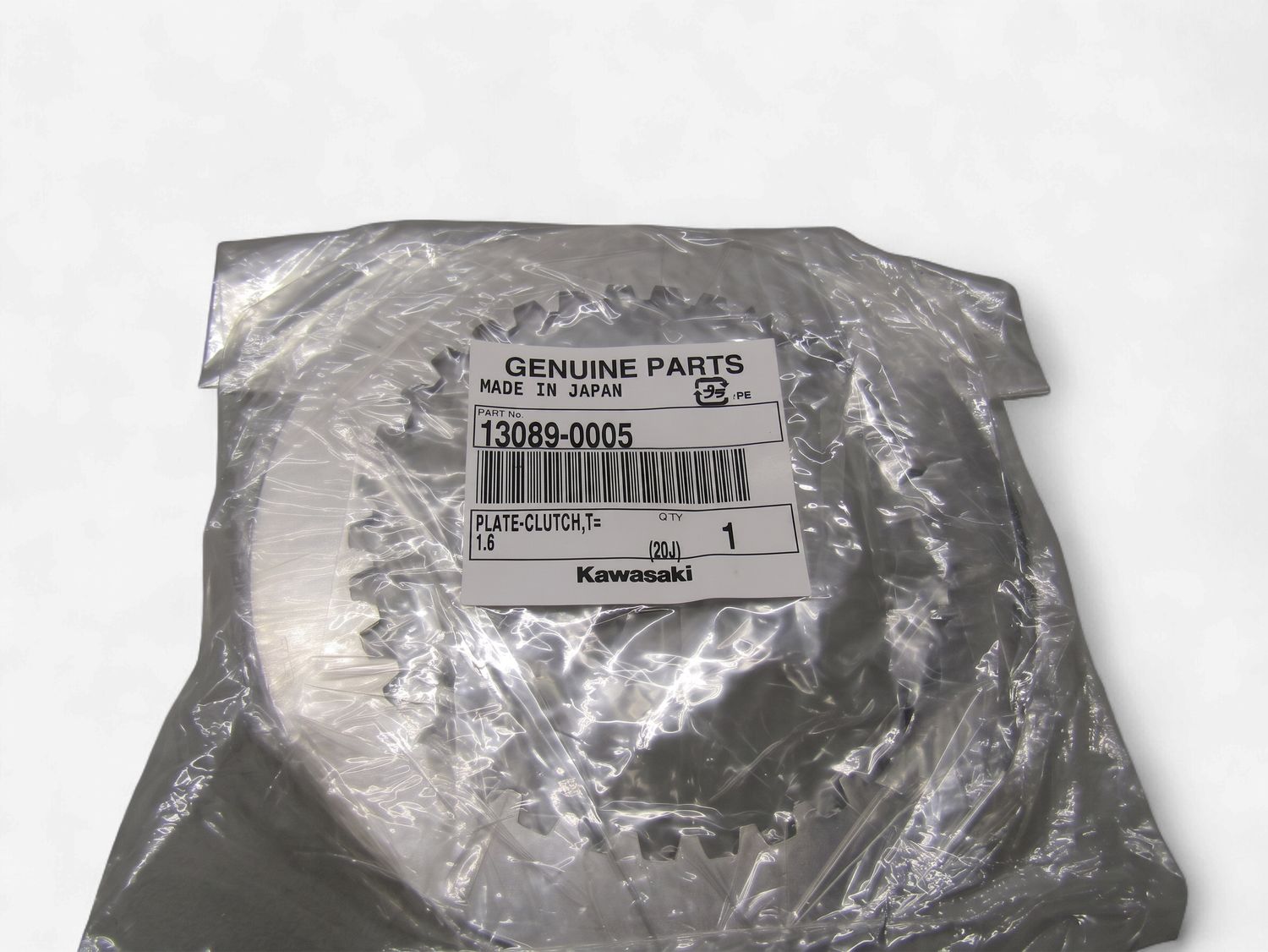 Kawasaki Plate, Clutch, T=1.6 - 13089-0005