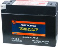 Fire Power Sealed Factory Activated Battery - CT4B-5