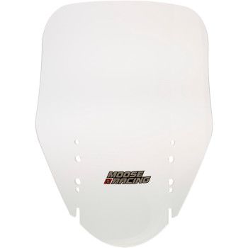 Moose Offroad Adventure Screen - Kawasaki KLR650 (08-16'), Color: Clear