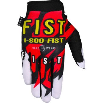 Fist Handwear Strapped Gloves - 90's Red