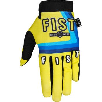 Fist Handwear Strapped Gloves - 90's Yellow
