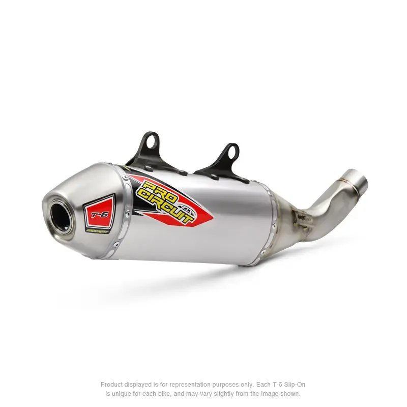 Pro Circuit T-6 Stainless Aluminum Slip-On Exhaust - KTM/Husqvarna/GasGas 250
