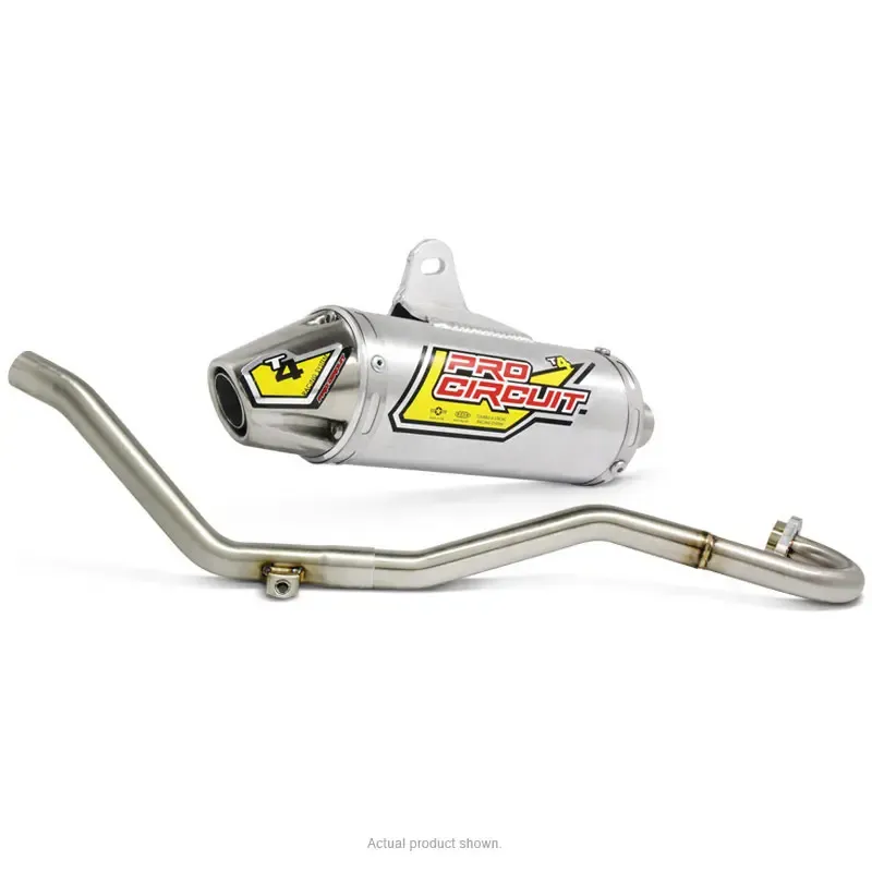 Pro Circuit T-4 Stainless Aluminum Full Exhaust System - Kawasaki KLX125/Suzuki DR-Z125