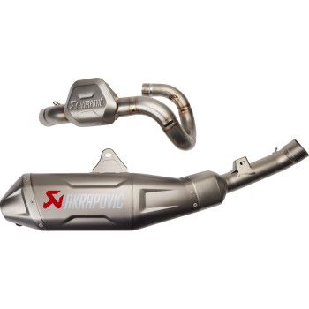 Akrapovic Evolution Exhaust System - S-H2MET13-FDHLTA - Honda CRF250R/RX (22-25')
