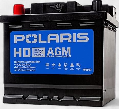 Polaris 12V 53AH AGM Pro Series Battery - 4081481