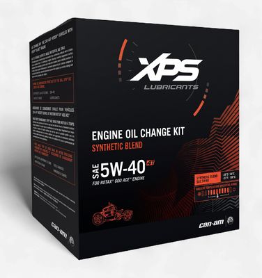 BRP XPS Synthetic Blend 5W40 Oil Change Kit (Rotax 600 Engines) - 779298