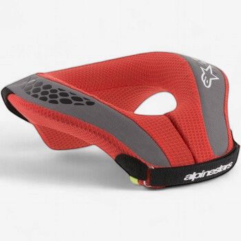 Alpinestars Youth Sequence Neck Support (Black/Red)
