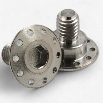 Works Connection Titanium Radiator Brace Bolt Kit (2 pack) - 70-605