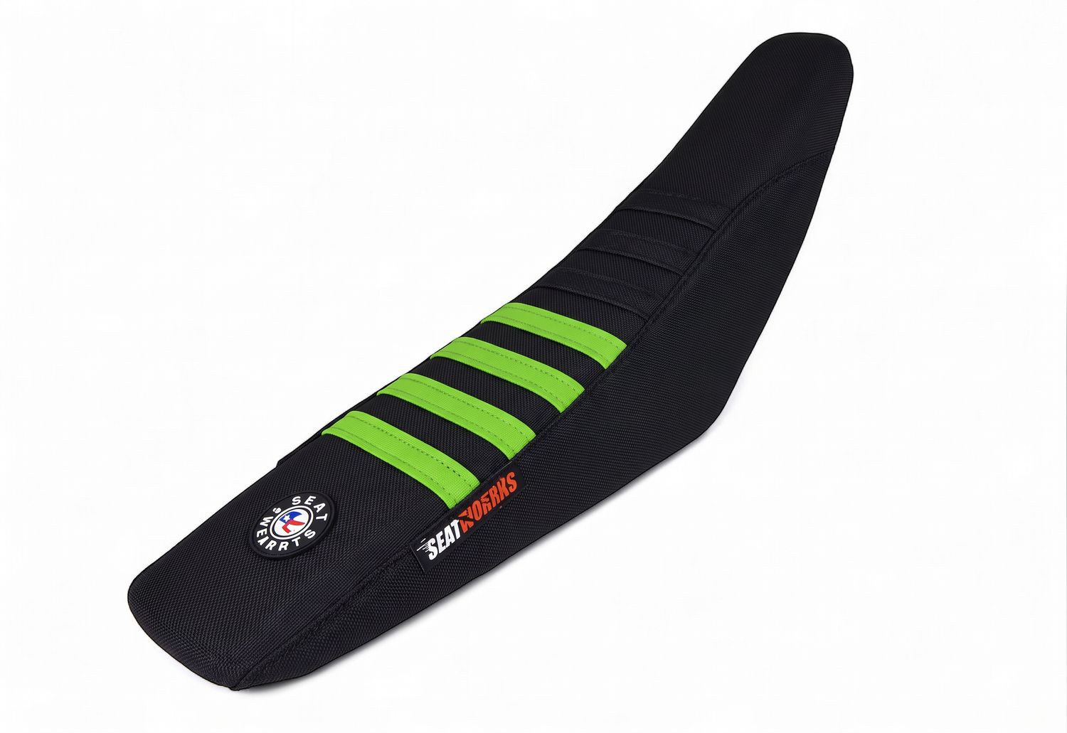 Seat Concepts Standard OEM Race 2.0 Cover (Black/Black/Green) - Kawasaki