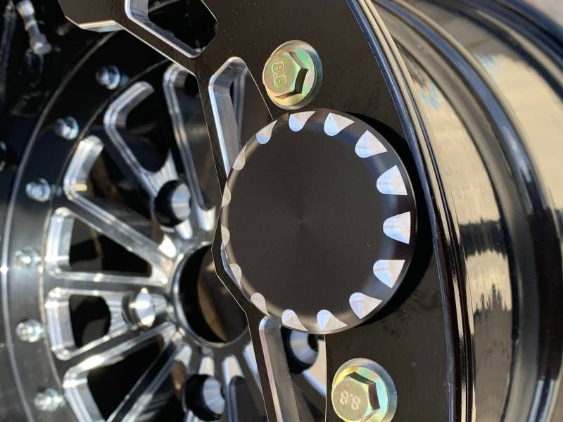 Alba Racing Baja Pro/Crusher Wheel Billet Center Cap - 608-CAP-B