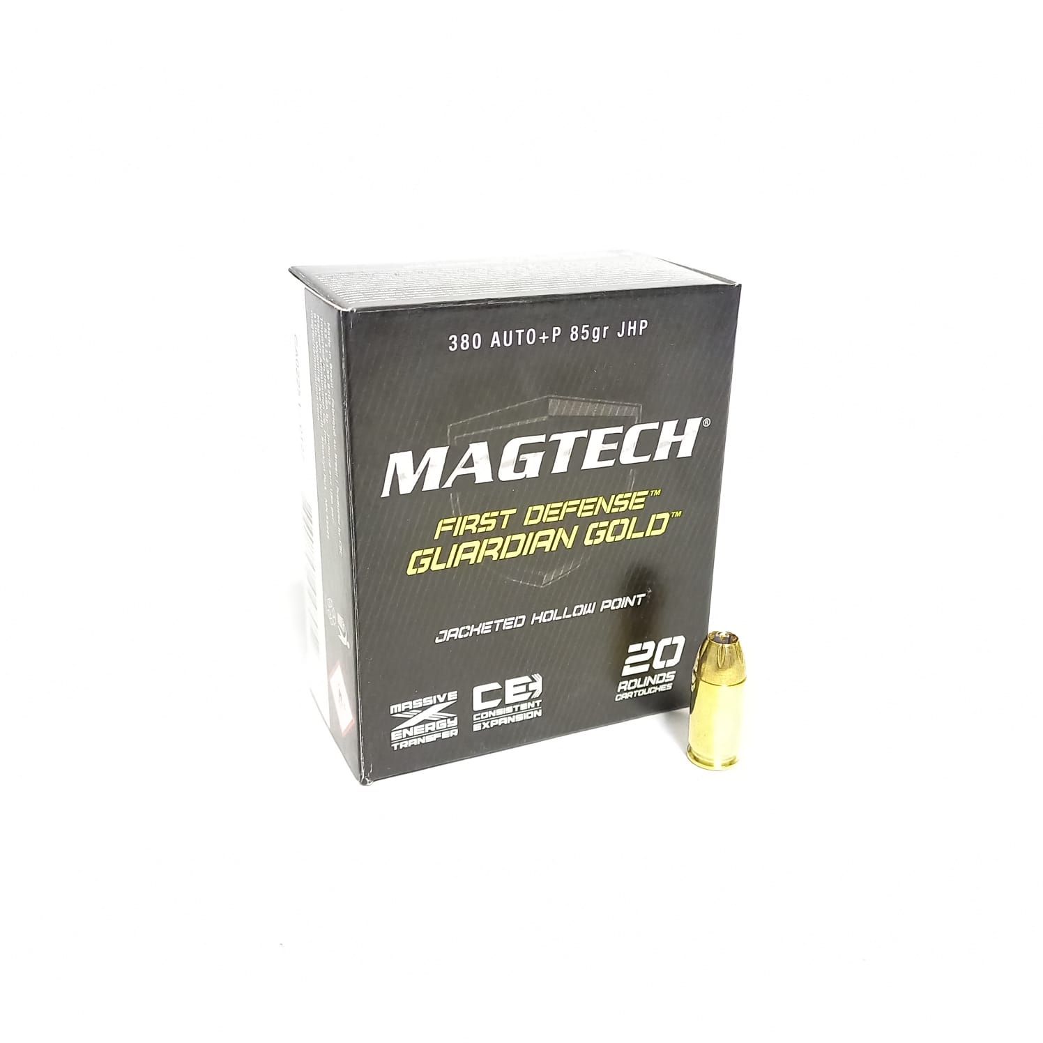 BALAS .380 – MAGTECH First Defense Guardian Gold 85gr.
