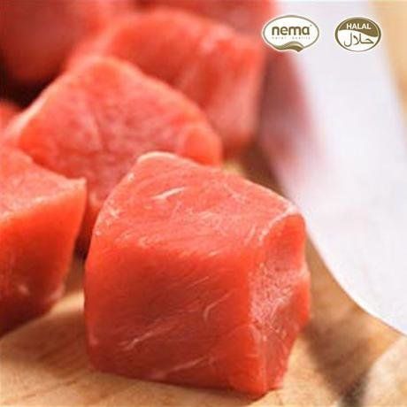 Halal Beef Cubes 2lb